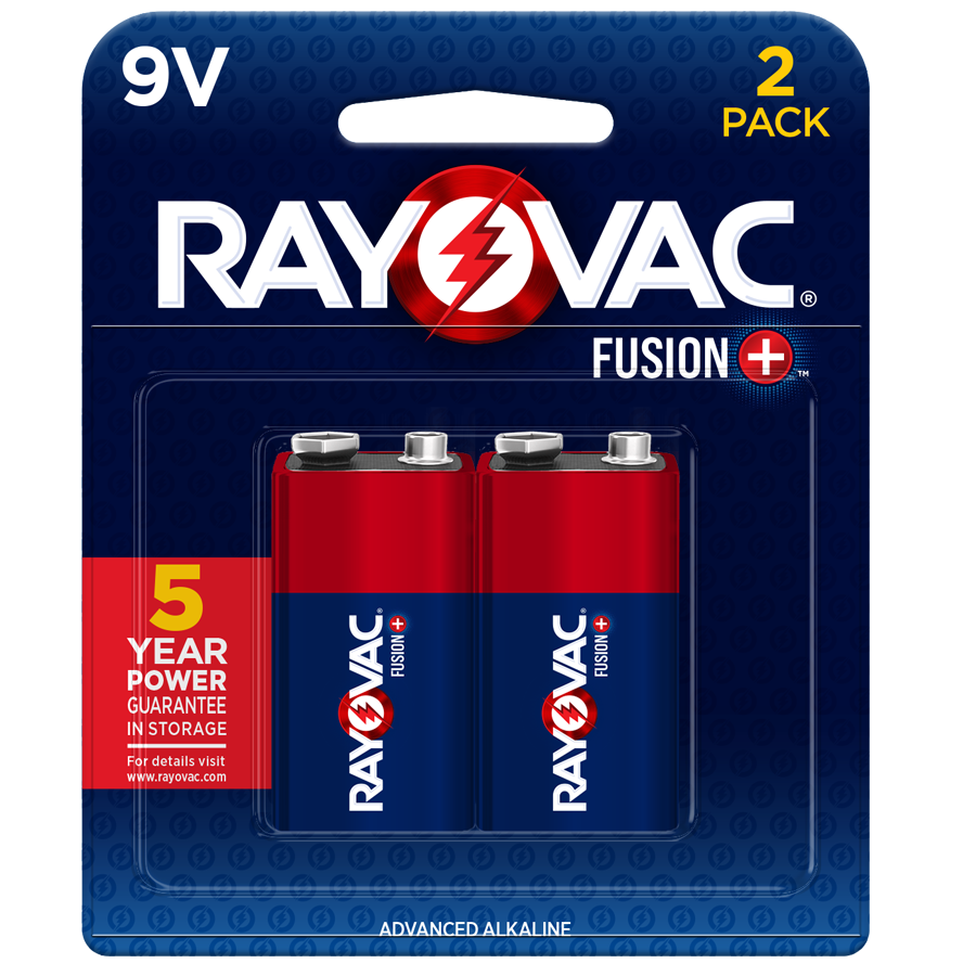 9V Fusion+ Advanced Alkaline Batteries - Image 2