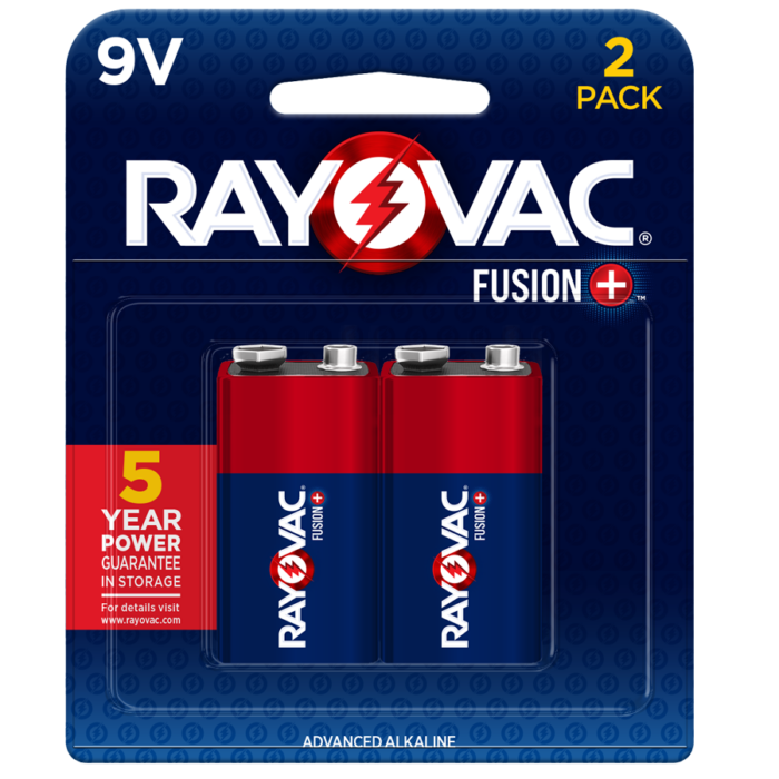 9V Fusion+ Advanced Alkaline Batteries - Image 2